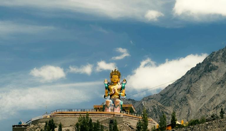 Nubra Valley – Diskit Monastery